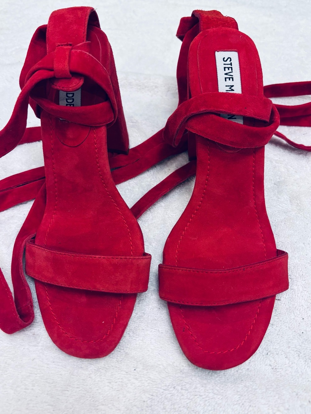 Brand New Soft Suede Heels by Steve Madden - Size 9M - Heel 4 Inches - Box 17A